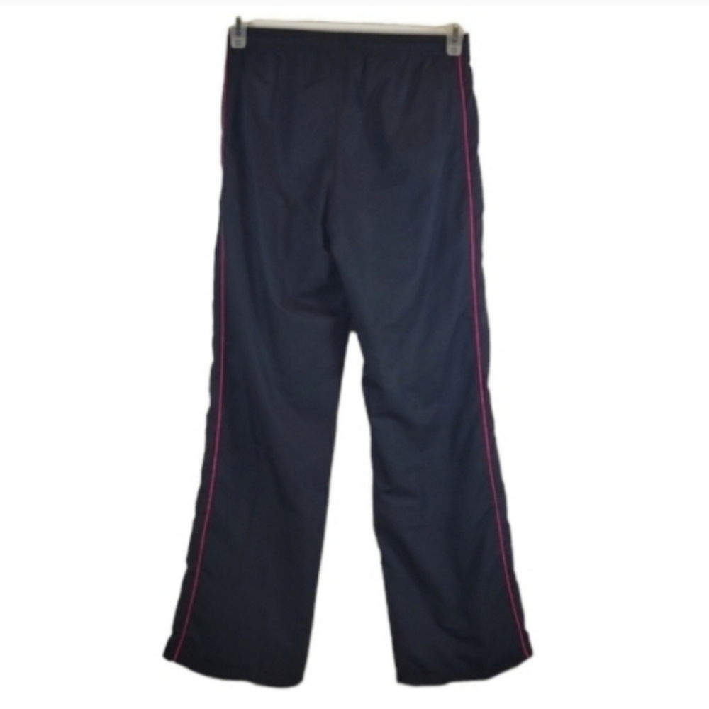 REEBOK Woman Black Track Jogger Pants Size XS Excellent Condition - Picture 2 of 3
